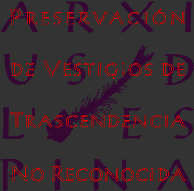 imag: a recepcion, indices y secciones - PRESERVACION DE VESTIGIOS DE TRASCENDENCIA NO RECONOCIDA